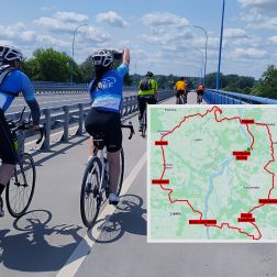 Kazimierz Dolny Rowerowym sercem Polski. Tym razem wyruszyliśmy w większym składzie i z zupełnie inną inicjatywą.